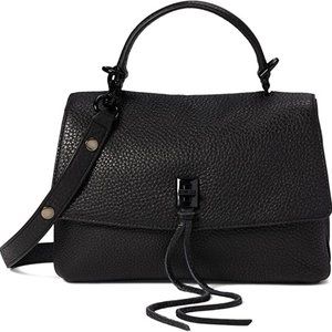 Rebecca Minkoff Darren Top-Handle Messenger - Balck